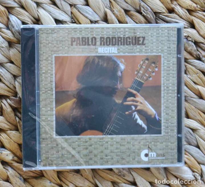 CDs de M&uacute;sica: Pablo Rodr&iacute;guez RECITAL de Guitarra Mans CD 2013 GALICIA m&uacute;sica cl&aacute;sica