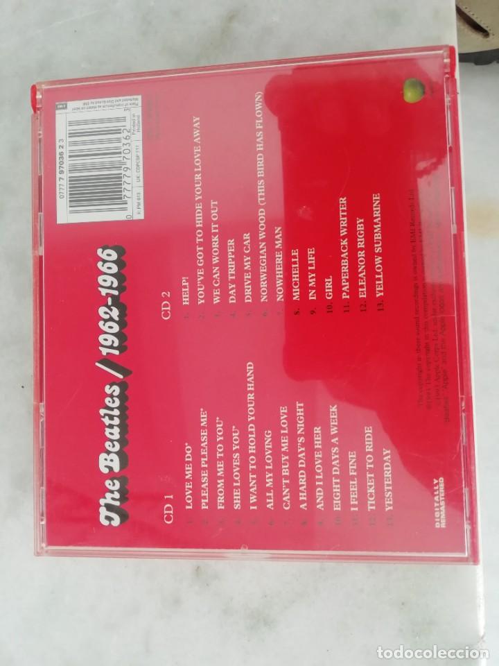 CDs de m&uacute;sica: The Beatles doble CD 1962-1966 con libreto - Foto 3