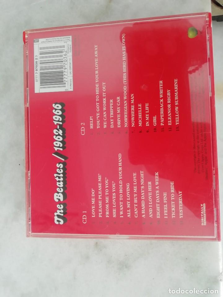 CDs de m&uacute;sica: The Beatles doble CD 1962-1966 con libreto - Foto 4