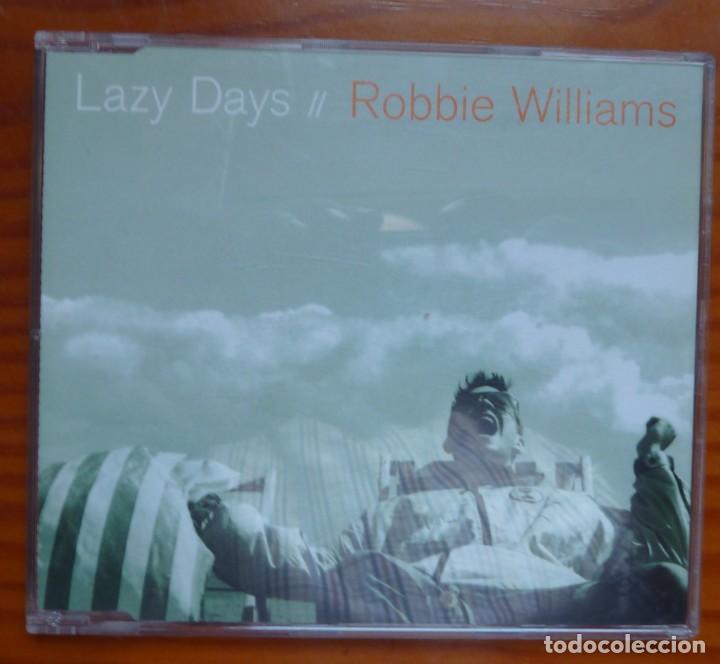 CDs de m&uacute;sica: ROBBIE WILLIAMS / LAZY DAYS / 1997 / SINGLE / CD - Foto 1