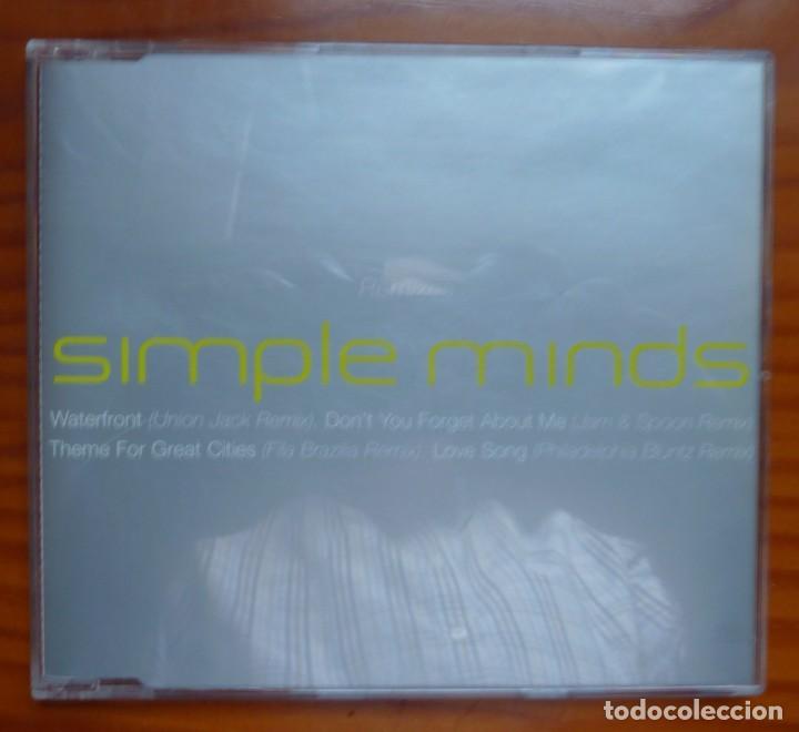 CDs de m&uacute;sica: SIMPLE MINDS / WATERFRONT+3 / 1998 / SINGLE / CD - Foto 1