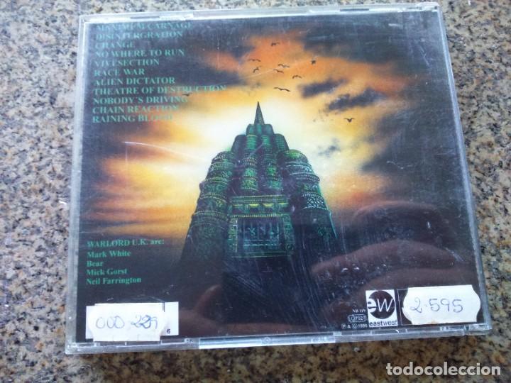 CDs de m&uacute;sica: CD -- WARLORD U.K. -- MAXIMUM CARNAGE -- 1996 -- - Foto 2