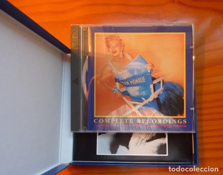CDs de m&uacute;sica: MARILYN MONROE / COMPLETE RECORDINGS / 2CD / LIBRETO / 1991 / CAJA / CD - Foto 2