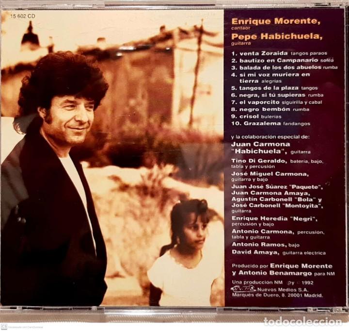 CDs de m&uacute;sica: Morente* &lrm;&ndash; Negra, Si T&uacute; Supieras - Foto 3