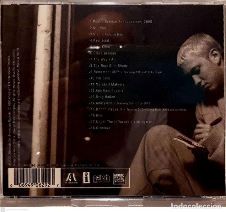 CDs de m&uacute;sica: Eminem &lrm;&ndash; The Marshall Mathers LP - Foto 3