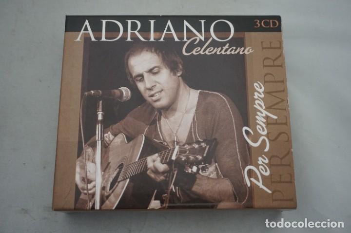 CDs de m&uacute;sica: CD - ADRIANO CELENTANO - PER SEMPRE - 3 DISCOS - Foto 1