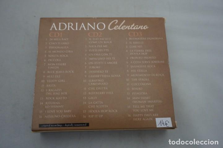CDs de m&uacute;sica: CD - ADRIANO CELENTANO - PER SEMPRE - 3 DISCOS - Foto 4