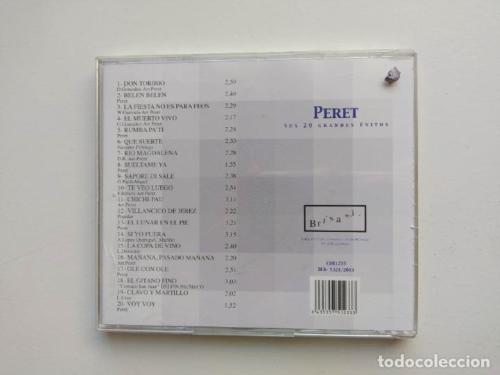 CDs de m&uacute;sica: PERET SUS 20 GRANDES &Eacute;XITOS. CD. TDKCD152 - Foto 3