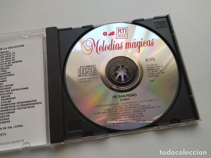 CDs de m&uacute;sica: MELODIAS MAGICAS DE SAN REMO. CD. TDKCD153 - Foto 2