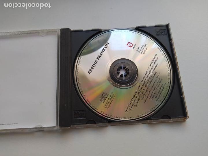 CDs de m&uacute;sica: ARETHA FRANKLIN. LOS 60 DE LOS 60 CD. TDKCD154 - Foto 2