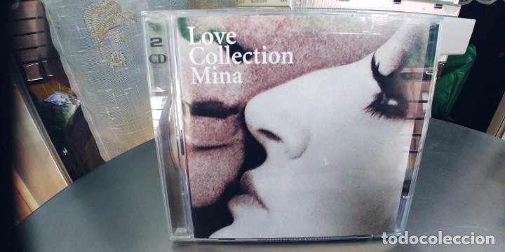 CDs de m&uacute;sica: MINA-CD DOBLE-LOVE COLLECTION - Foto 1