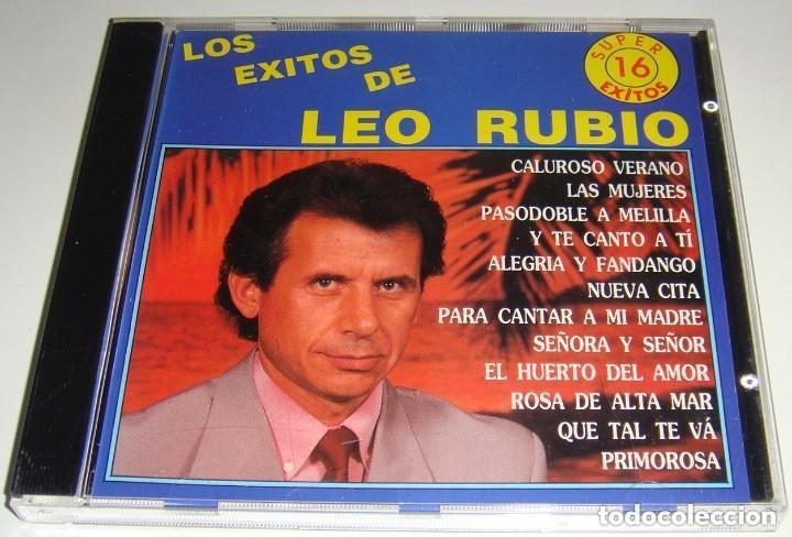 CDs de m&uacute;sica: CD - LEO RUBIO - LOS EXITOS DE LEO RUBIO - SUPER 16 EXITOS - LEO RUBIO - Foto 1