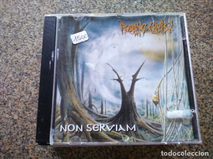 CDs de m&uacute;sica: CD -- ROTTING CHRIST -- NON SERVIAM -- 9 TEMAS - 1994 -- - Foto 1