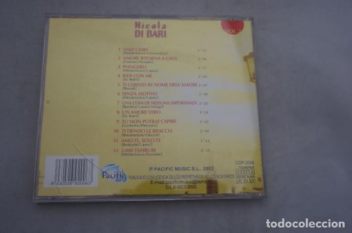 CDs de m&uacute;sica: CD - NICOLA DI BARI - VOL. 2 - Foto 3