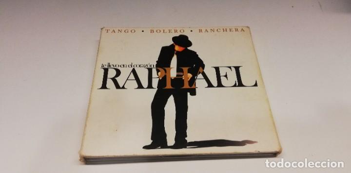 CDs de m&uacute;sica: B1C- Raphael Te Llevo En El Coraz&oacute;n - 2CD DISCO VG - Foto 1