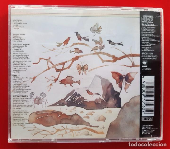 CDs de m&uacute;sica: SHAKTI WITH JOHN McLAUGHLIN - NATURAL ELEMENTS CD - Foto 2