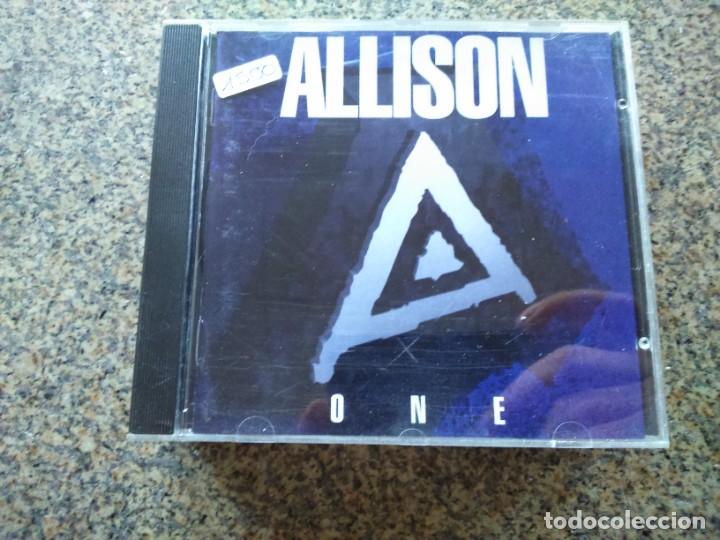 CDs de m&uacute;sica: CD -- ALLISON -- ONE -- 10 TEMAS -- 1993 -- - Foto 1