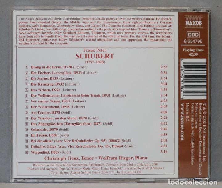 CDs de m&uacute;sica: CD. SCHUBERT. AUSTRIAN CONTEMPORARIES. VOL. 1 - Foto 2