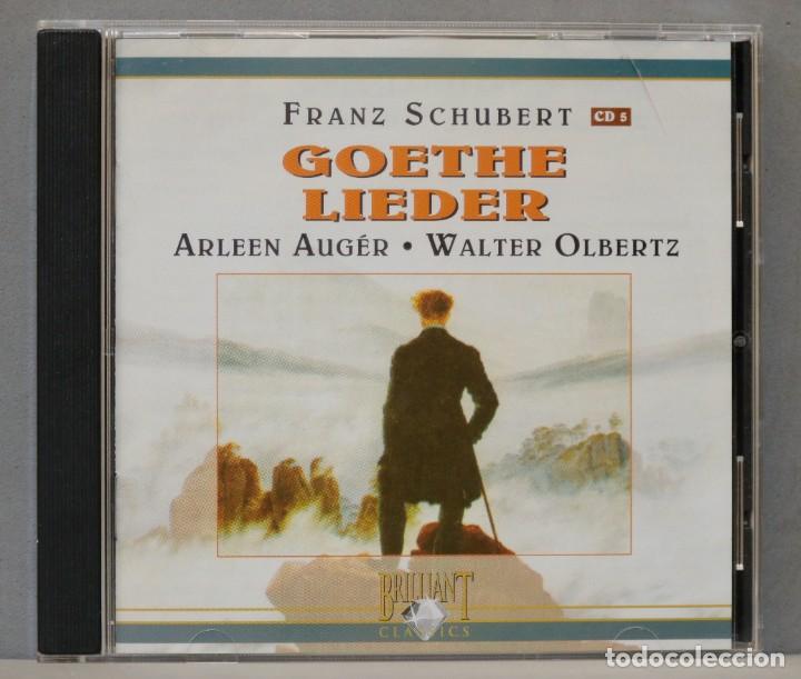 CDs de m&uacute;sica: CD. GOETHE LIEDER. SCHUBERT. OLBERTZ - Foto 1