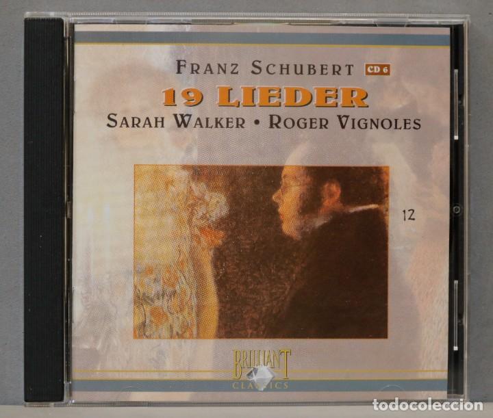 CDs de m&uacute;sica: CD. 19 lieder. sarah walker. roger vignoles. SCHUBERT - Foto 1