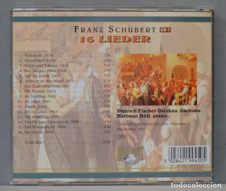 CDs de m&uacute;sica: CD. 16 lieder. SCHUBERT - Foto 2