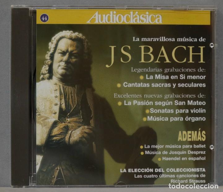 CDs de m&uacute;sica: CD. BACH. AUDIOCLASICA - Foto 1