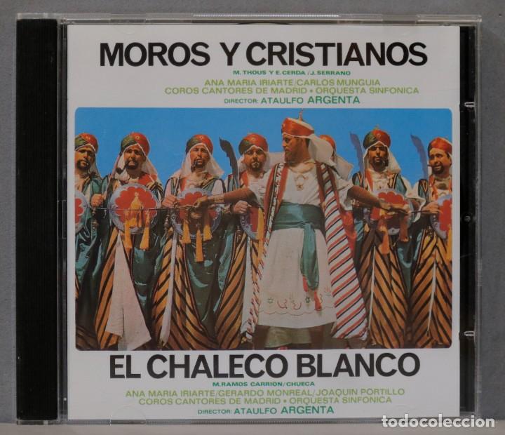 CDs de m&uacute;sica: CD. MOROS Y CRISTIANOS. EL CHALECO BLANCO - Foto 1