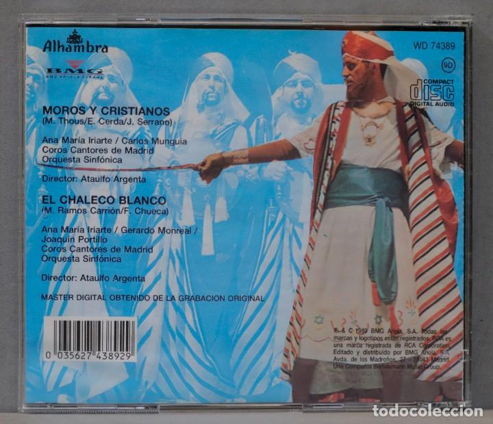CDs de m&uacute;sica: CD. MOROS Y CRISTIANOS. EL CHALECO BLANCO - Foto 2