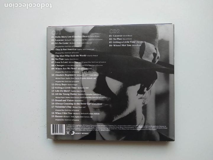 CDs de m&uacute;sica: LAZARUS. DAVID BOWIE / EDNA WALSHCD. DOBLE CD. TDKCD155 - Foto 3