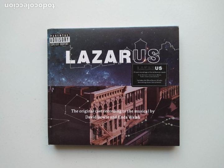 CDs de m&uacute;sica: LAZARUS. DAVID BOWIE / EDNA WALSHCD. DOBLE CD. TDKCD155 - Foto 1