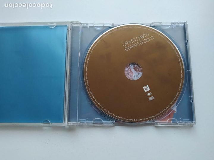 CDs de m&uacute;sica: CRAIG DAVID - BORN TO DO IT - CD. TDKCD155 - Foto 2
