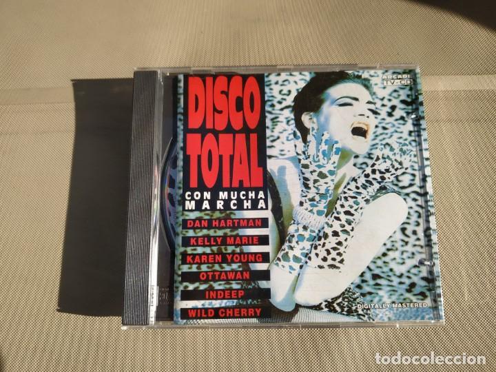 CDs de m&uacute;sica: Disco Total. Con Mucha Marcha. CD. Recopilatorio. Arcade - Foto 1