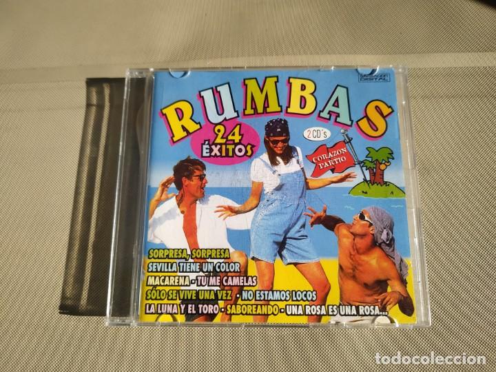 CDs de m&uacute;sica: Rumbas 24 &Eacute;xitos. Solo CD2 - Foto 1