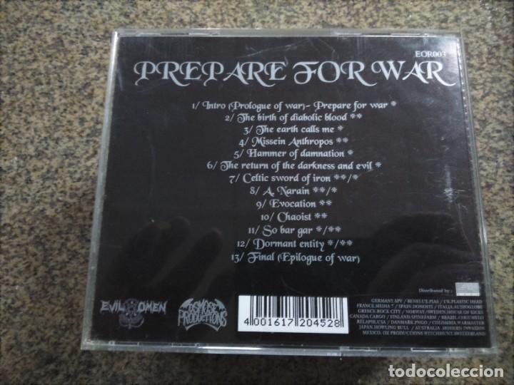 CDs de m&uacute;sica: CD -- DEMONIAC -- PREPARE FOR WAR -- 1994 -- - Foto 2