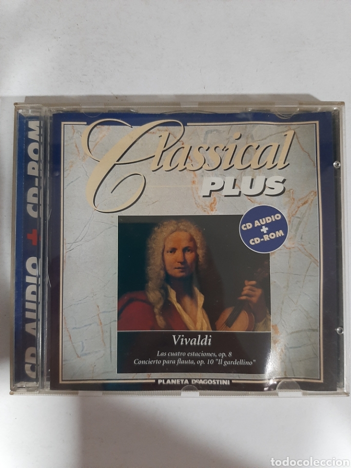 CDs de m&uacute;sica: SCD100 classical plus Vivaldi -CD SEGUNDA MANO - Foto 1