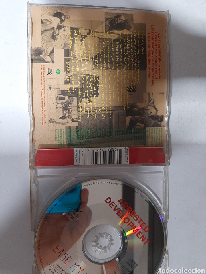 CDs de m&uacute;sica: SCD100 Arrested Development ease my mind -CD SEGUNDA MANO - Foto 2