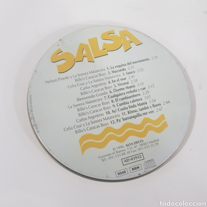CDs de m&uacute;sica: SCD10 salsa -CD SEGUNDAMANO - Foto 2