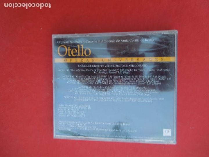 CDs de m&uacute;sica: OTELLO - VERDI - MARIO DEL MONACO . CD PRECINTADO - Foto 2