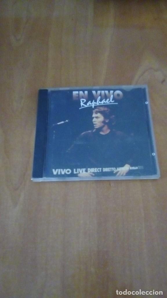 CDs de m&uacute;sica: RAPHAEL - EN VIVO - Foto 1