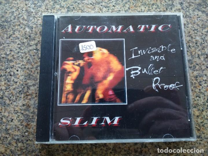 CDs de m&uacute;sica: CD -- AUTOMATIC SLIM -- INVISIBLE AND BULLET PROOF -- 1995 -- - Foto 1