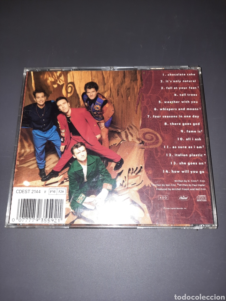 CDs de m&uacute;sica: CD CROWDED HOUSE, WOODFACE. 1991 UK - Foto 2