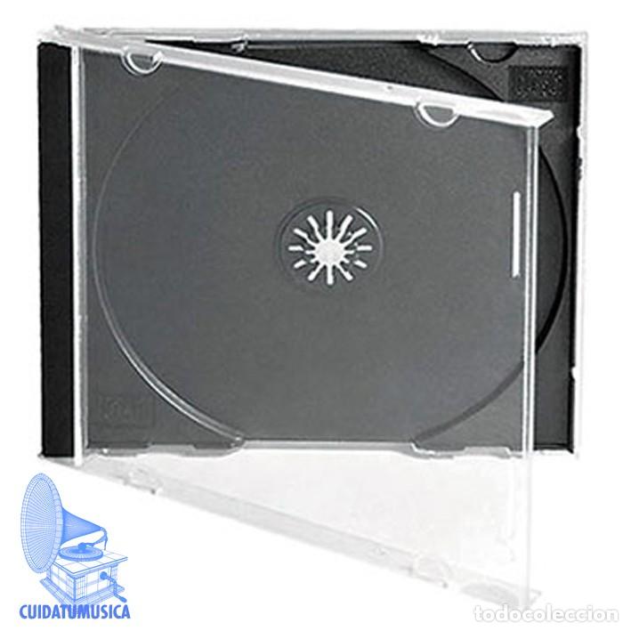 CDs de m&uacute;sica: 25 CAJAS CD JEWEL BANDEJA NEGRA - NUEVAS -
