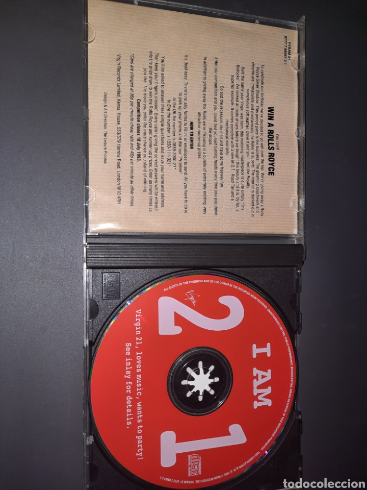 CDs de m&uacute;sica: CD VIRGIN 21ST ANNIVERSARY SAMPLER, VARIOUS ARTISTS. 1993 - Foto 3