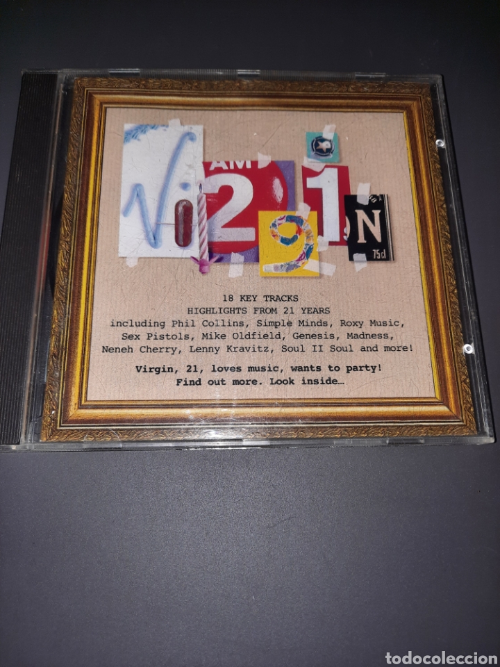 CDs de m&uacute;sica: CD VIRGIN 21ST ANNIVERSARY SAMPLER, VARIOUS ARTISTS. 1993 - Foto 1