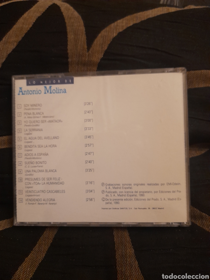 CDs de m&uacute;sica: Cd Lo mejor de Antonio Molina - Foto 2