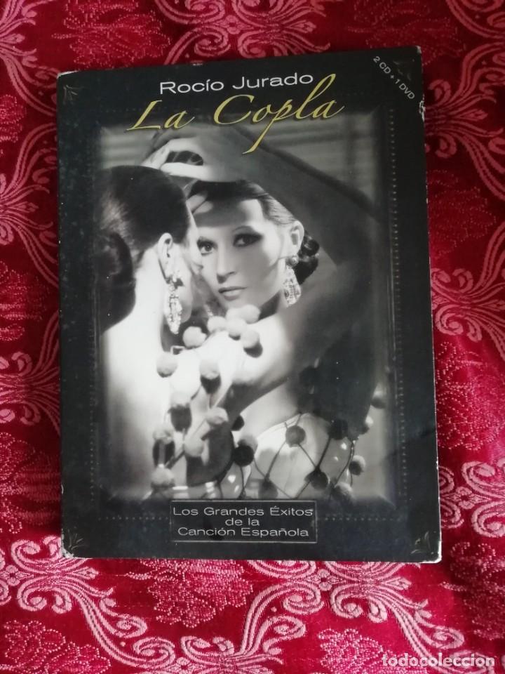 CDs de m&uacute;sica: Roc&iacute;o jurado la copla 2 cd y dvd - Foto 1
