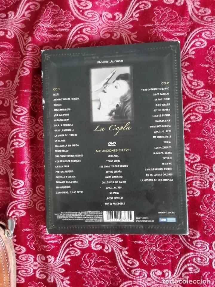 CDs de m&uacute;sica: Roc&iacute;o jurado la copla 2 cd y dvd - Foto 5