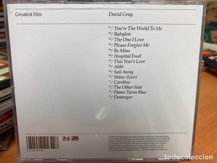 CDs de m&uacute;sica: David Gray - Greatest Hits (CD, Comp) - Foto 2