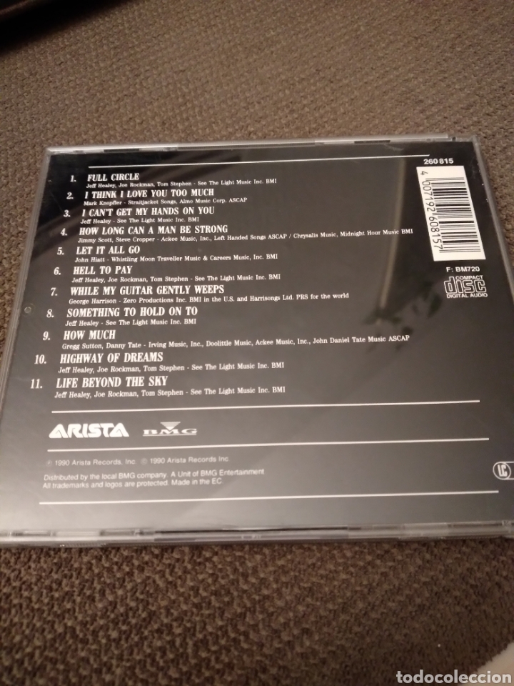 CDs de m&uacute;sica: Cd - JEFF HEALEY BAND &rdquo;HELL TO PAY&rdquo; EU.90 - Foto 3