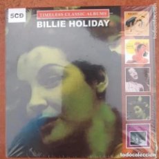 CDs de Música: BILLIE HOLIDAY ' TIMELESS CLASSIC ALBUMS (BOX 5 CD) PRECINTADO !!!!. Lote 298084438